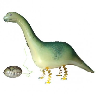 Воздушный шар фольгированный Ходячая фигура, Динозавр