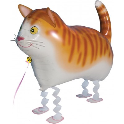 Воздушный шар фольгированный Ходячая фигура, Кот
