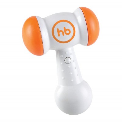 Happy Baby Развивающая игрушка Молоток-силач, цвет белый, оранжевый