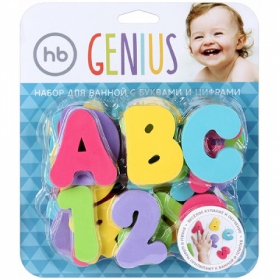 Набор игрушек для ванной Happy Baby «Genius»