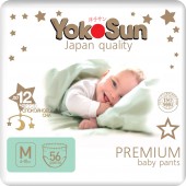 Подгузники-Трусики YokoSun Premium M (6-10 кг) 56 шт