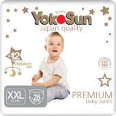 Подгузники-Трусики YokoSun Premium XXL (15-23 кг) 28 шт